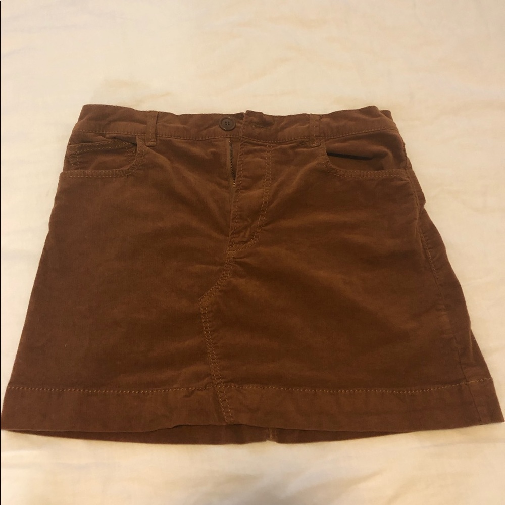 Corduroy mini skirt - Picture 2 of 3